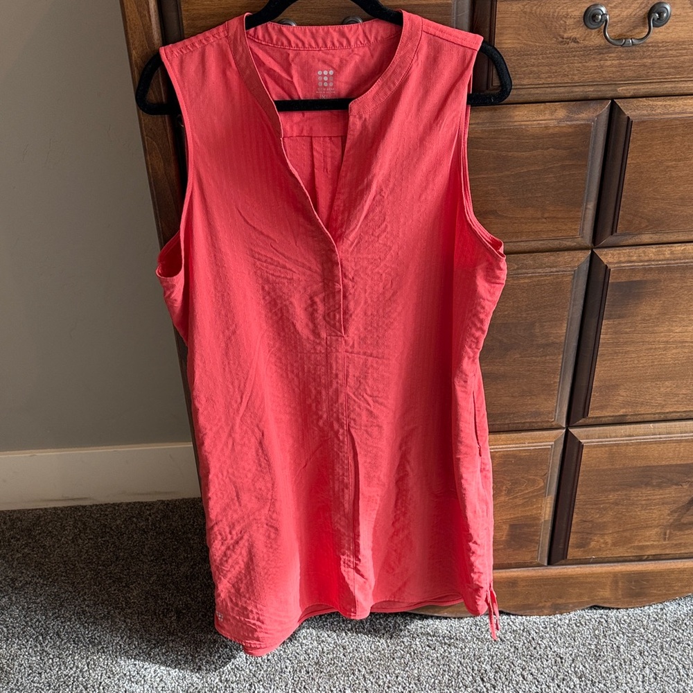 Title Nine Coral Speedeacer Tunic Dress